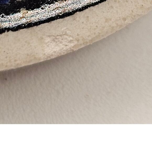 Vintage Turkish Trivet Pot Stand - Beautiful Hand Painted Ceramic Floral Tile - Picture 5 of 7